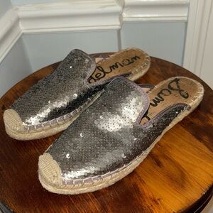 Sam Edelman Sequin Espadrille Mules